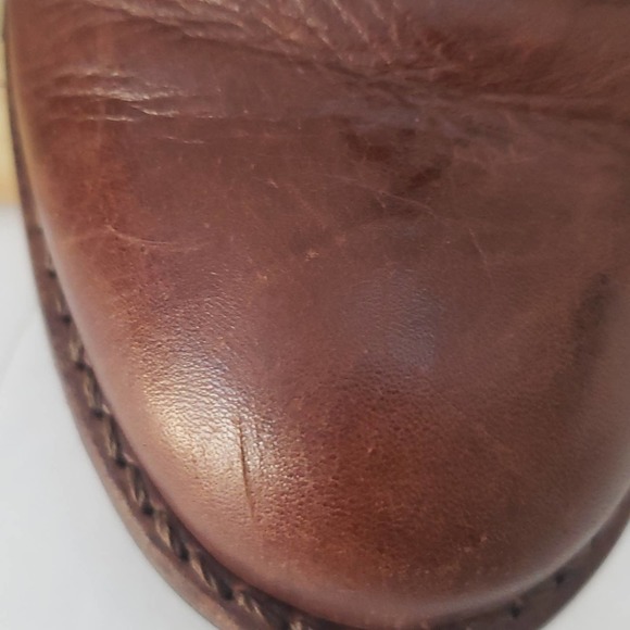 ELITES/ Walking Ankle Boots, Brown Leather with Suede, Size 7M - Picture 14 of 14